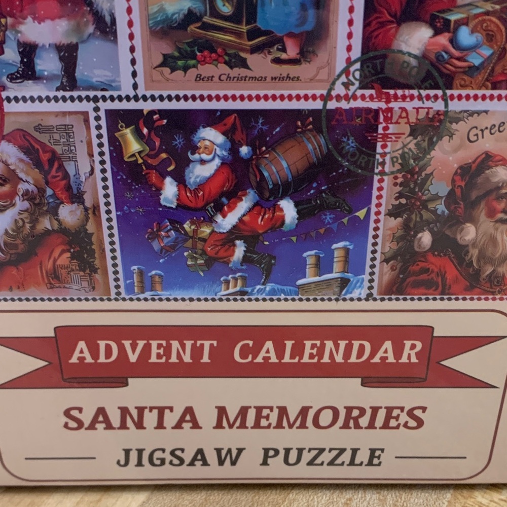 Santa Memories Advent Calendar Jigsaw Puzzle - Picture 3 of 5